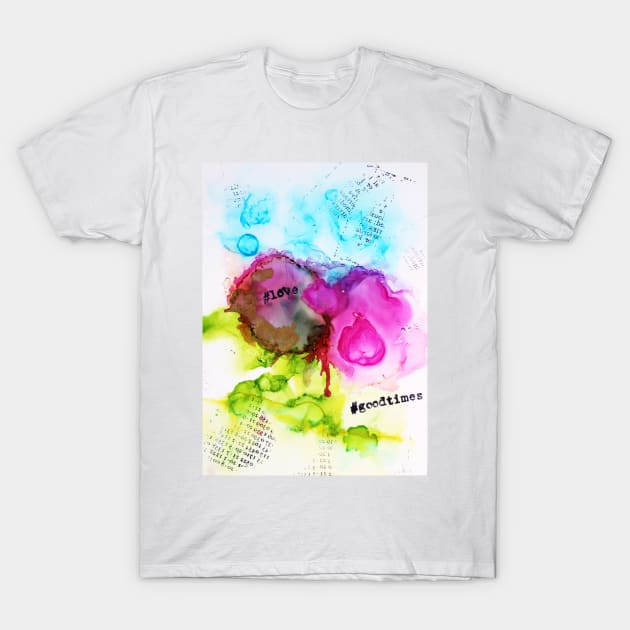 One love (happy art) T-Shirt by mptresart